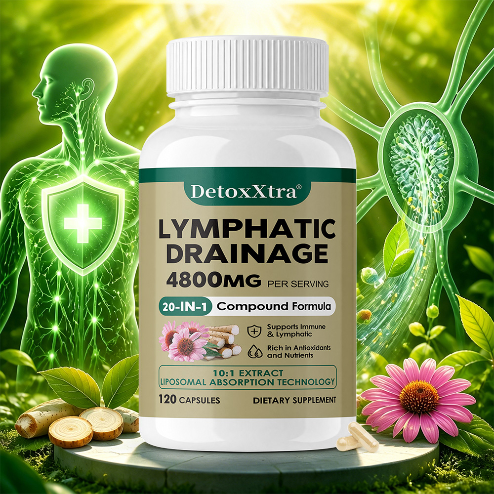 Echinacea - Suplemen Pembersih Limfatik - Mendukung Pembersihan
