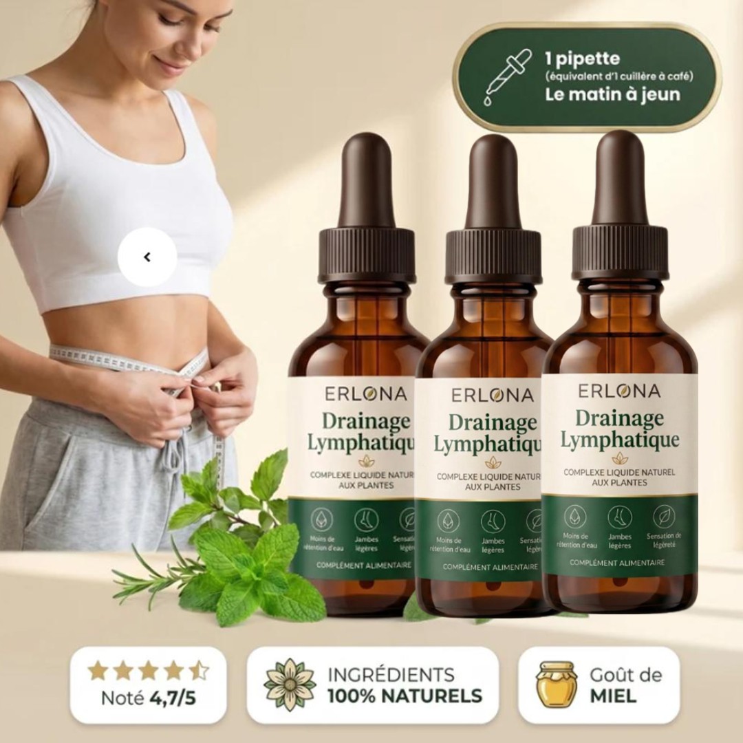 Herbal Tincture - Serum Tetes Drainase Limfatik Herbal Alami