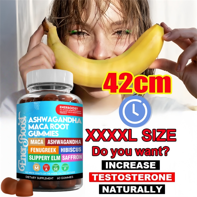 Herbal Supplement - Permen Kunyah Organik Akar Maca Hitam,