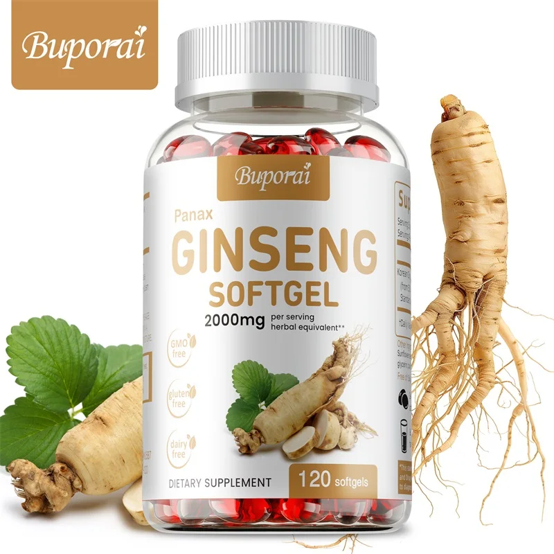 Ginger Tea - Kapsul Ginseng Panax Merah - untuk