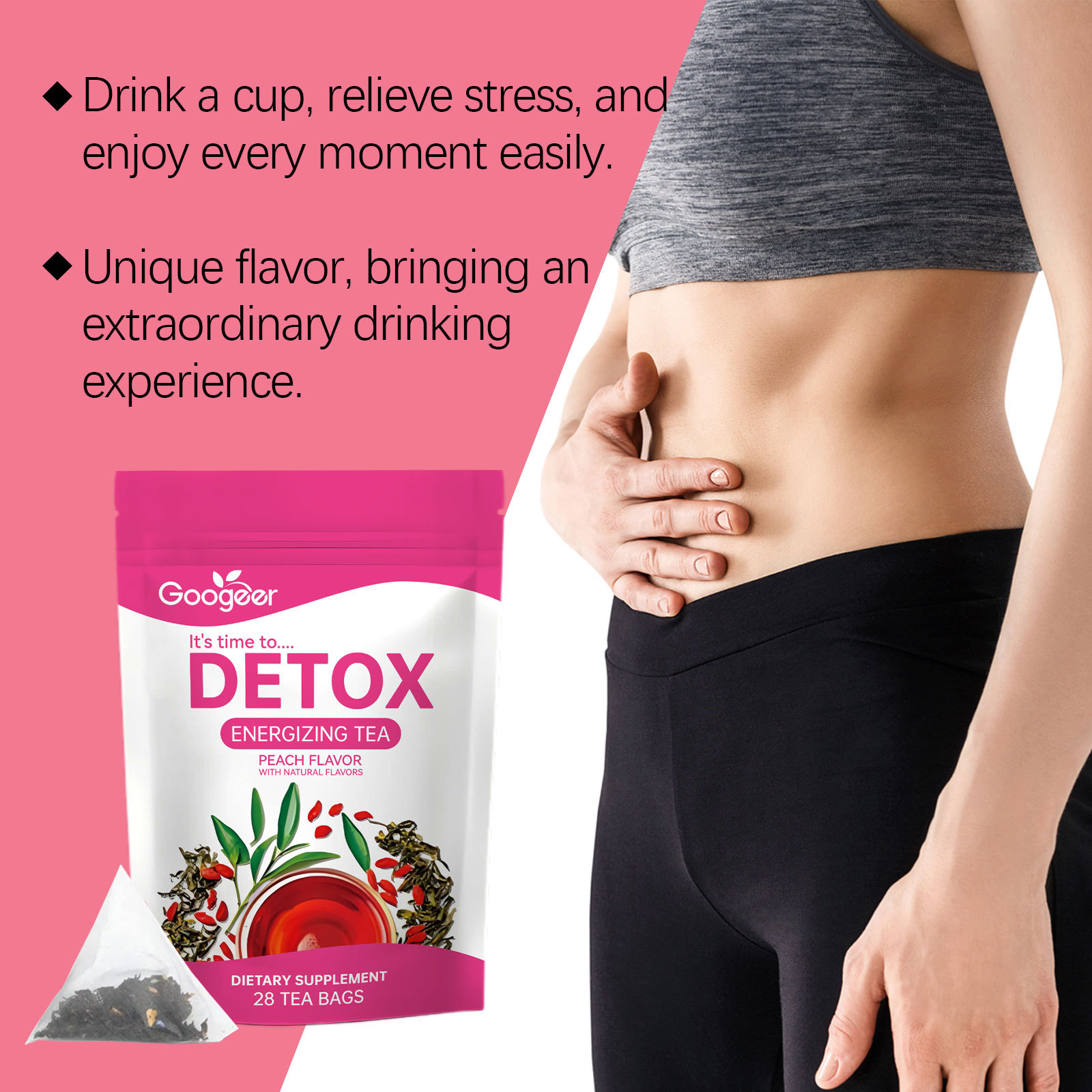 Teh Detoksifikasi - Perawatan  - Herbal Supplement ulasan dan harga