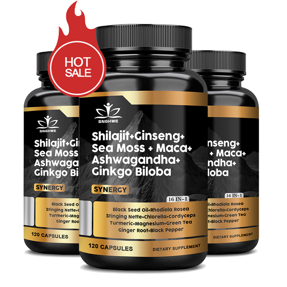 Suplemen Shilajit Ginseng & Se - Ginger Tea ulasan dan harga