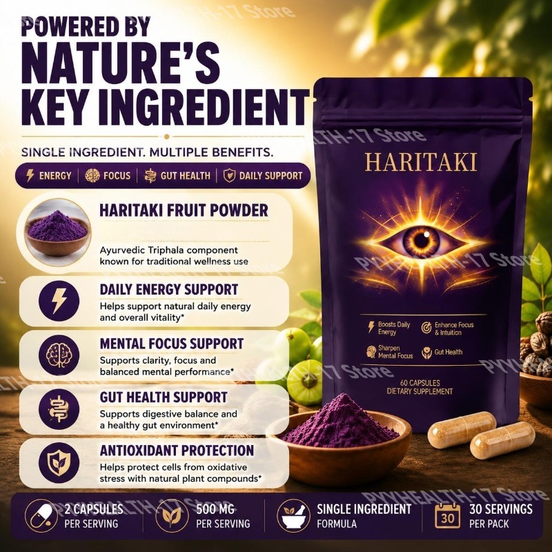 Kapsul HARITAKI untuk Energi H - Herbal Tea ulasan dan harga