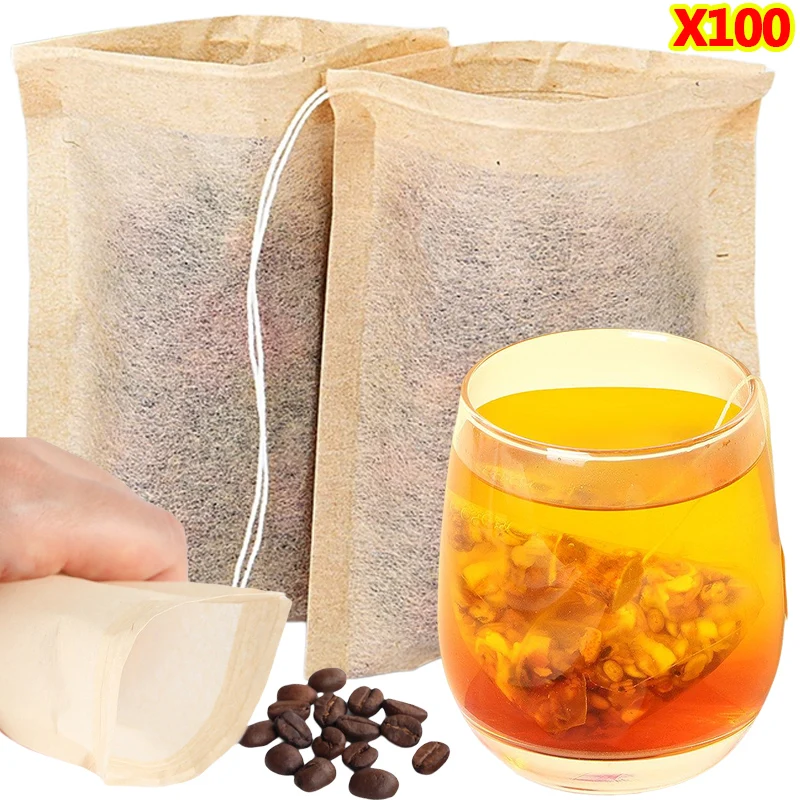 Kantong teh 100 buah dengan pe - Herbal Tea ulasan dan harga