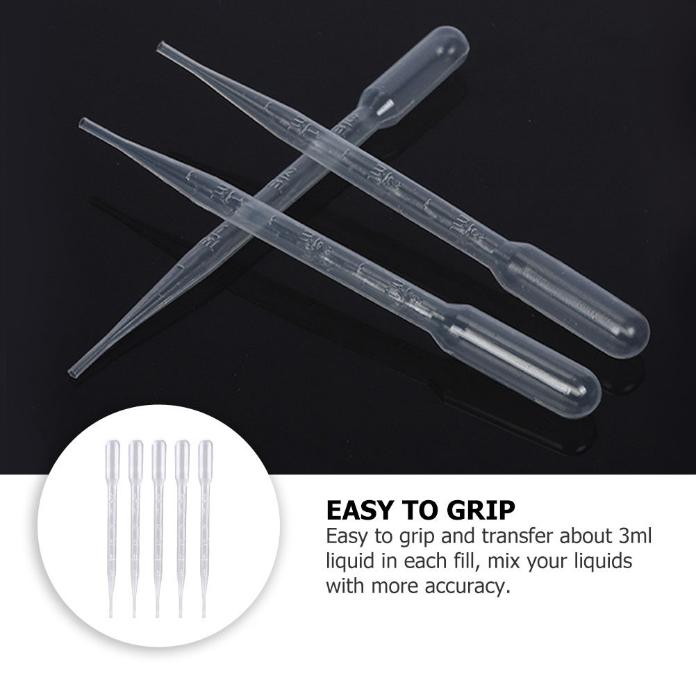 300 buah Pipet Plastik dengan  - Essential Oils ulasan dan harga