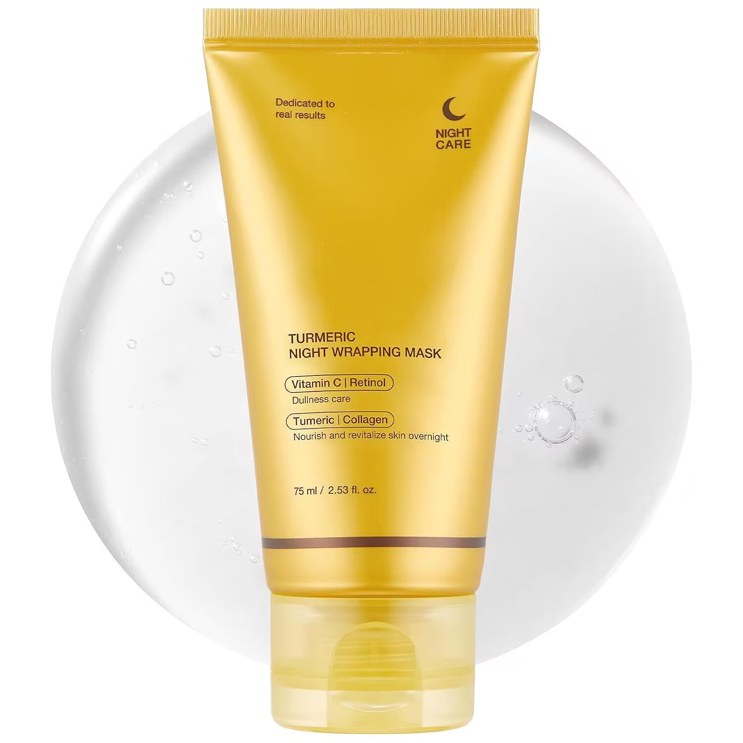 Masker Peel Off Kolagen Kunyit - Turmeric ulasan dan harga