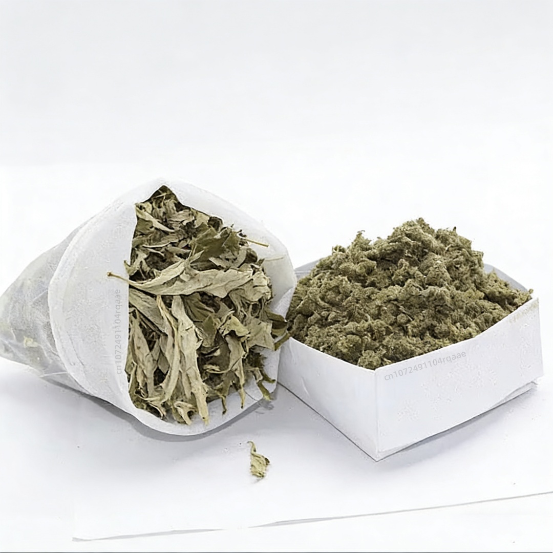 100% Bubuk Dupa Mugwort Alami, - Dried Herbs ulasan dan harga
