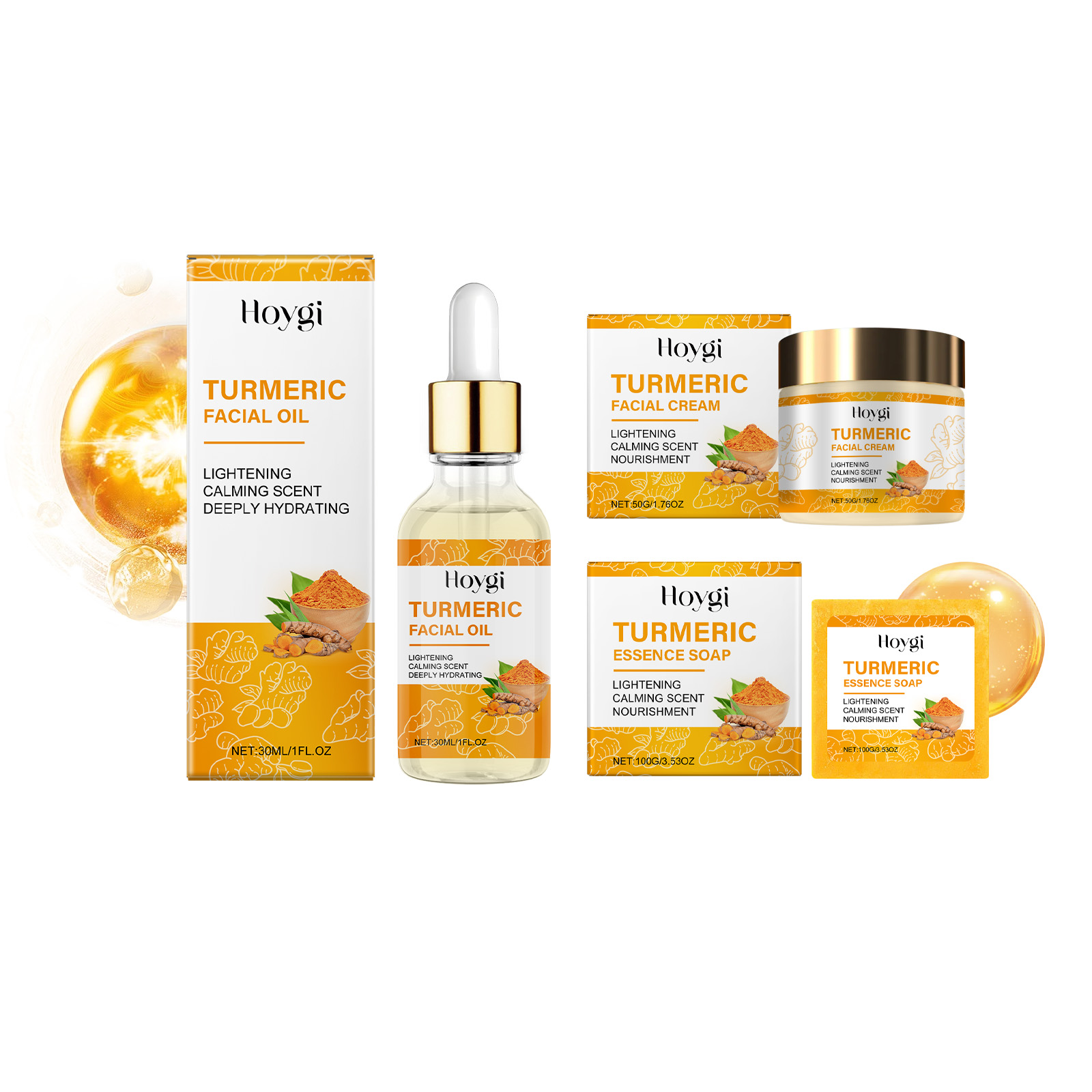 Set Perawatan Kulit Kunyit Sab - Turmeric ulasan dan harga