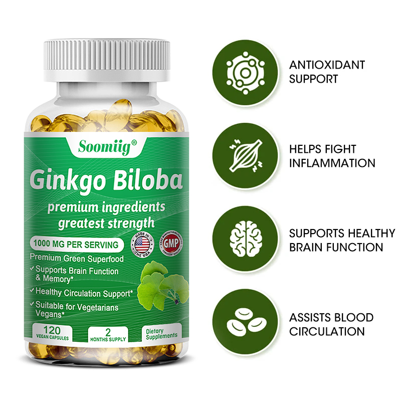 Kapsul Ginkgo Biloba - Supleme - Ginger Tea ulasan dan harga