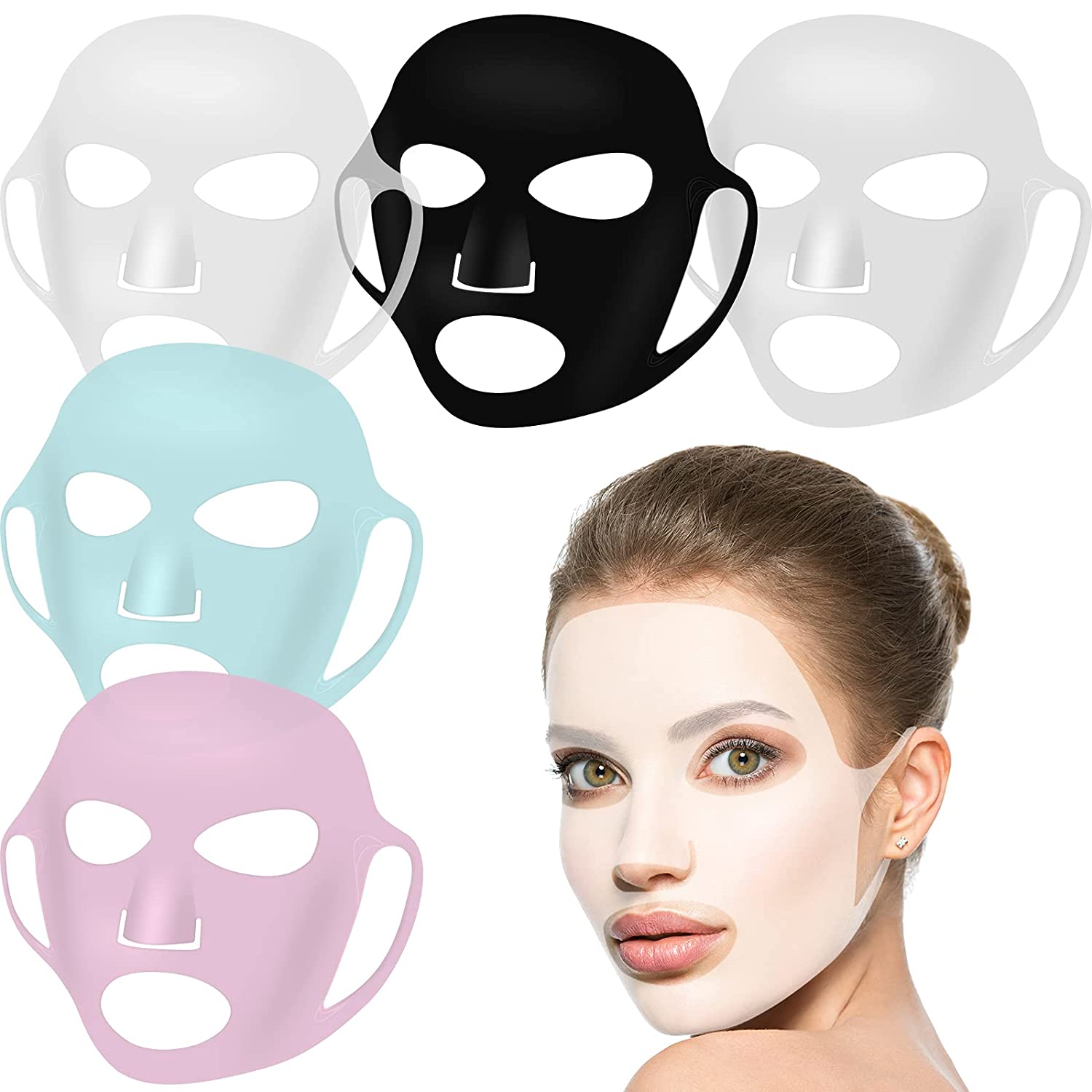 Pemegang Masker Wajah Silikon  - Health Wellness ulasan dan harga