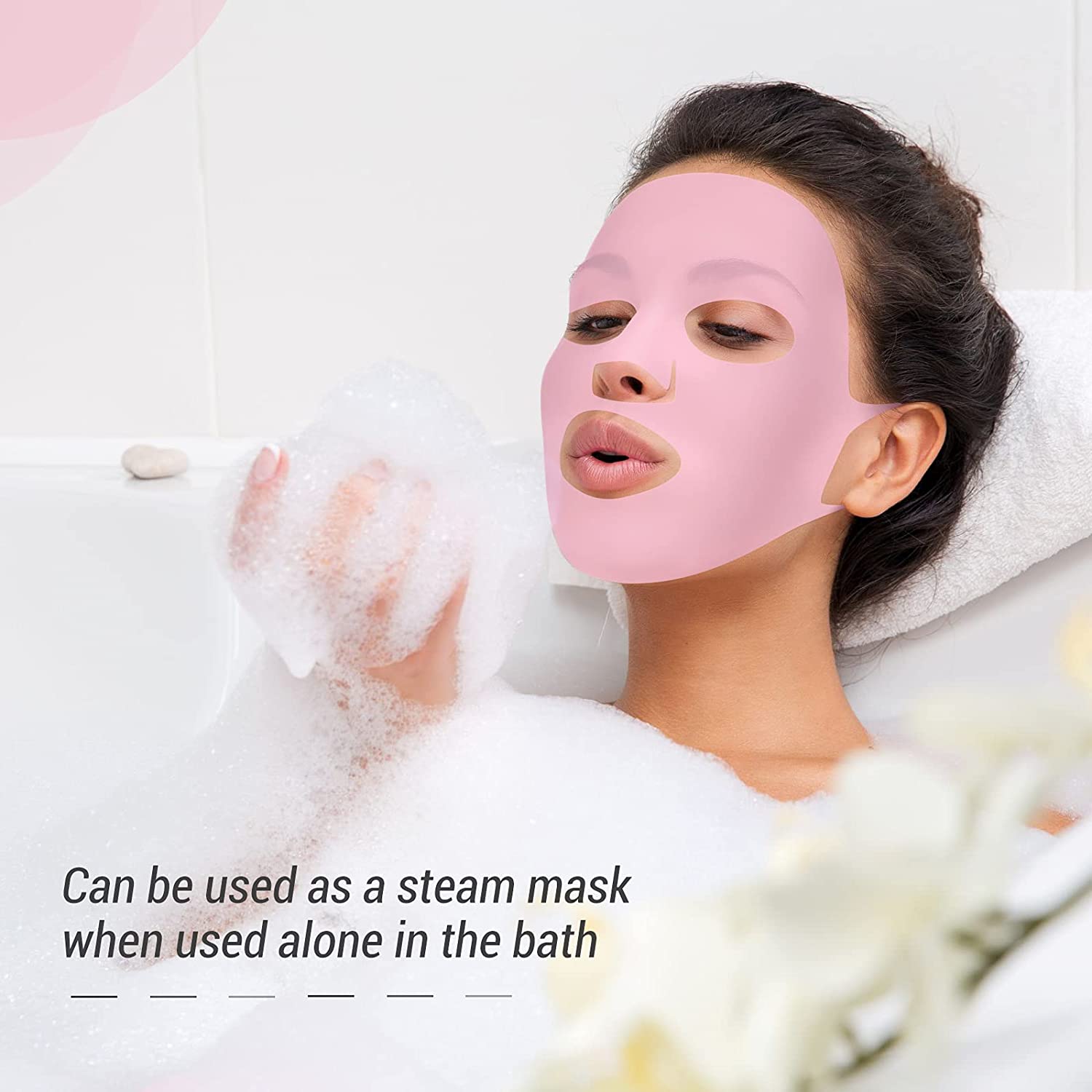 Pemegang Masker Wajah Silikon  - Health Wellness ulasan dan harga
