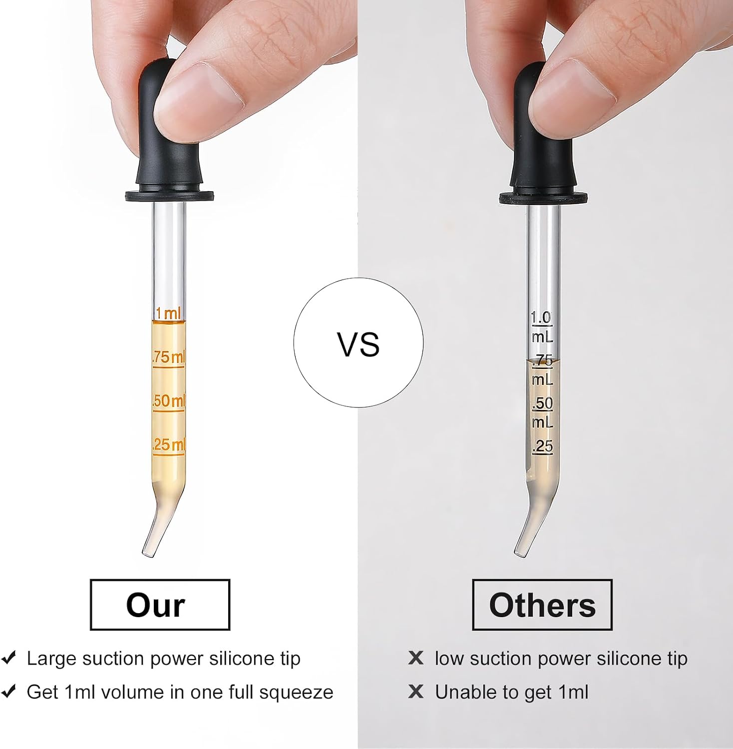 4 buah pipet kaca 1 ml, dengan - Essential Oils ulasan dan harga