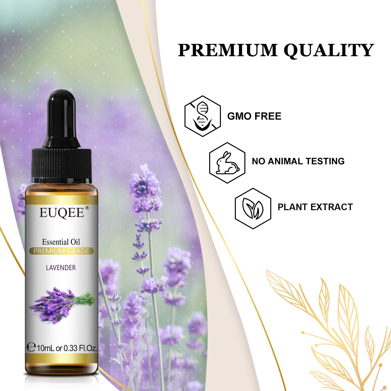 EUQEE 10ml Minyak Esensial Ala - Lavender Oil ulasan dan harga