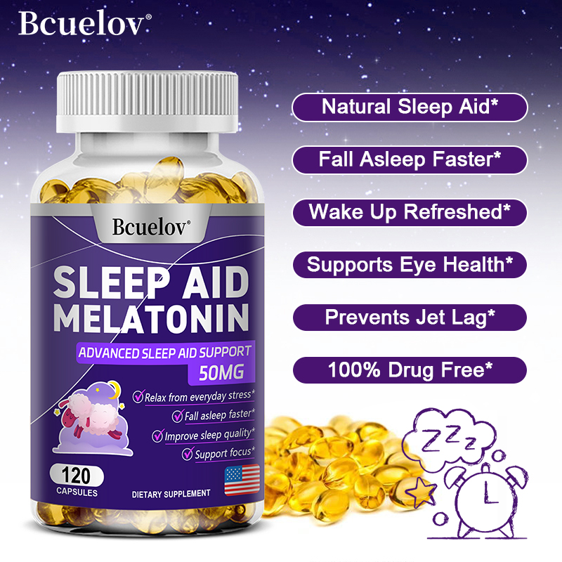 Kapsul Melatonin 25mg dengan L - Herbal Supplement ulasan dan harga