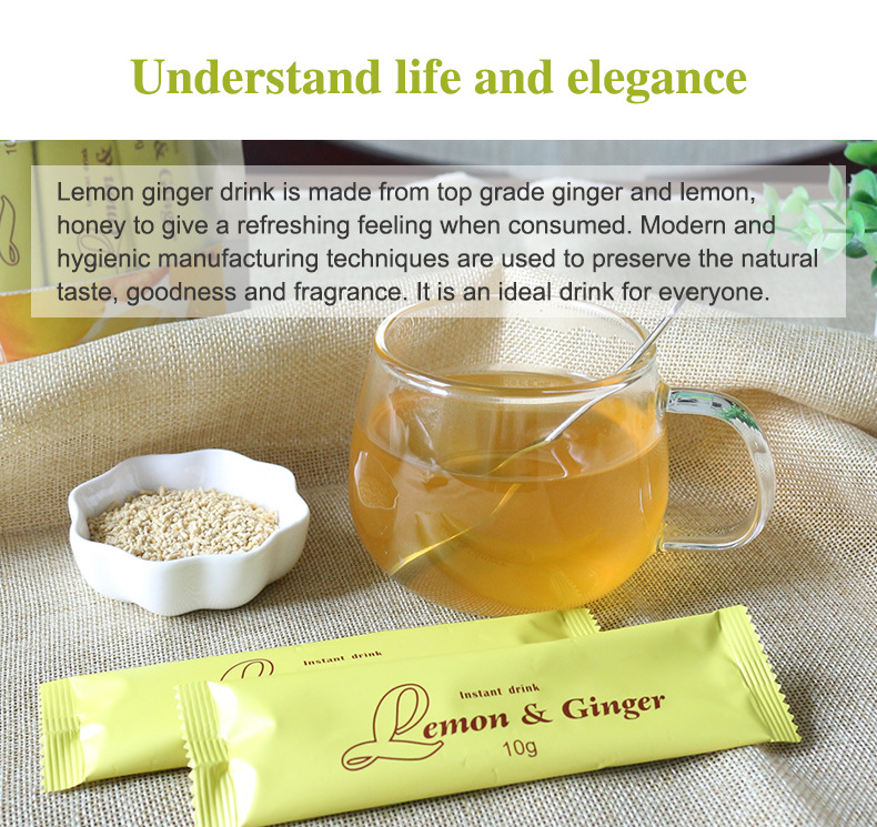 Teh Jahe Lemon Alami Pereda Ny - Ginger Tea ulasan dan harga